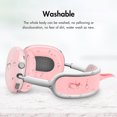 thumbnail image 4 of Funda para 3 en 1 Silicona Transparente Con Orejas Elfo Airpods Max () Rosa, 4 of 9