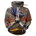 thumbnail image 3 of Sudadera con capucha de manga robot Mazinger Z para hombre, con estampado 3D, sudaderas con capucha Mazinger, ropa de calle Harajuku, sudaderas gráficas de gran tamaño para hombre, 3 of 5