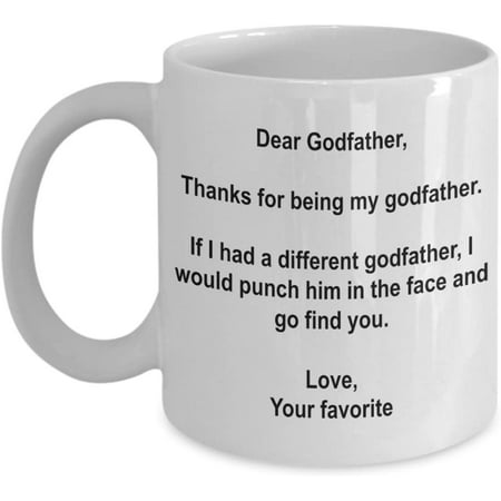 

Dear Godfather Mug Godfather Coffee Mug Godfather Gift Gifts for Godfather from Favorite Grandkids Godfather Coffee Cup Godfather Birthday Gift from Kids Godfather Christmas Basket Gift Idea