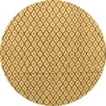 thumbnail image 1 of Ahgly Company Indoor Round Solid Brown Modern Area Rugs, 8' Round, 1 of 4