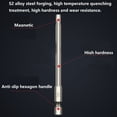 thumbnail image 3 of 10pcs Drill Bit Hex Head Wrench Screwdriver Impact Driver 1/4 inch Shank 75mm, 3 of 9