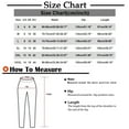 thumbnail image 3 of Women's Casual Pants Womens Elastic Waisted Pleated High Waisted Wide Leg Pants Loose Casual Cotton And Linen Cropped Pants Beach Casual Pants,Green Women's Casual Pants M, 3 of 4