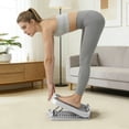 thumbnail image 4 of Calf Stretcher 11 Adjustable 881lbs Calf Stretch Board For Stretching Tight Calves Or Plantar Fasciitis Non Slant Board For Foam Brick Prop Yoga Bolster Rectangular Yoga Turntable 333 Yoga & Fitness, 4 of 4