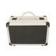 thumbnail image 2 of Vintage Bluetooth Speaker Multifunction M3 Leather Heavy Bass Knob Control Portable Wireless Speaker for Outdoor Party White, 2 of 5