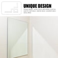 thumbnail image 3 of WASHWEPE 4Ud Adhesivo De En Para De Pared Plata Autoadhesivo, 3 of 8