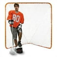 Crown Sporting Goods Regulation Size Lacrosse Goal, 6' x 6' x 7