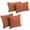 Spice, variant on Blazing Needles 9819-CD-S4-MS-CR Double-Corded Solid Microsuede Throw Pillows with Inserts, Cardinal Red - Set of 4