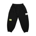 thumbnail image 5 of Caqnni Little Boys Cargo Pants Long Cargo Pants Baggy Plus Size Y2K Teen Boys Pants Wide Leg Trousers Hiking Pants with Pocket Cargo Pants School Kids Pants Boys 5-6 Years, 5 of 5