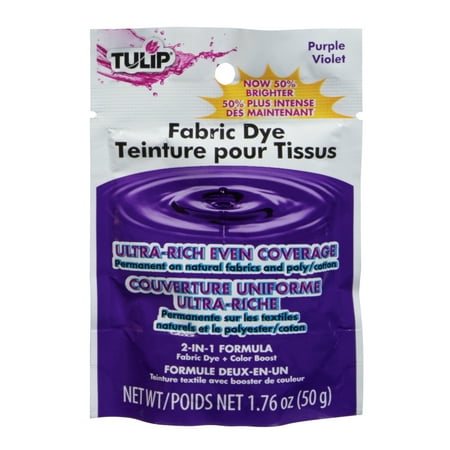 Tulip Permanent Fabric Dye, Purple, 1 Pack, 1.76oz