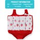 thumbnail image 2 of Traje de baño con flotador de una pieza para niños, chaleco de natación, traje de baño flotante desmontable, perfecto para que los niños o los bebés aprendan a nadar, 2 of 6