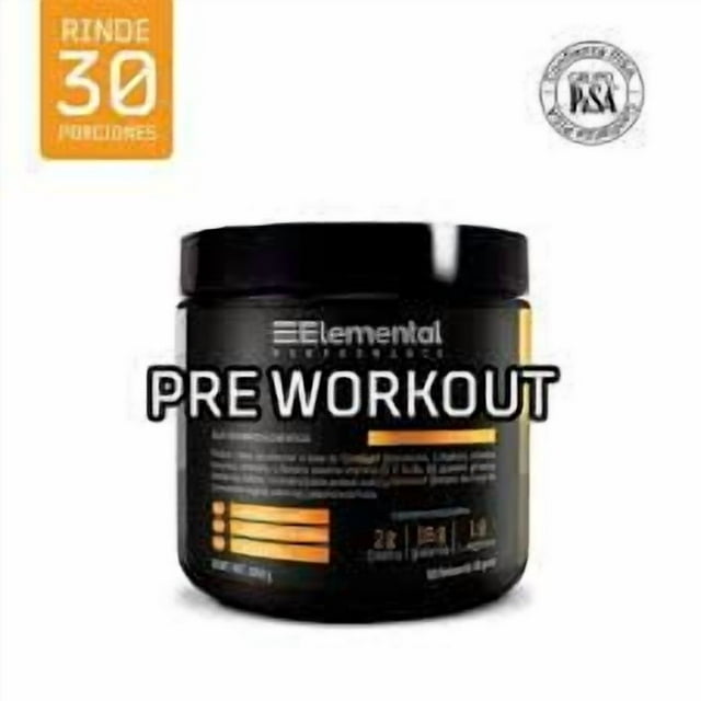 Pre-Workout Sabor Ponche De Frutas 300 G | Suplemento Para Energía Y Rendimiento Deportivo