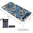 thumbnail image 2 of Sports Towel Beach Towel with Carry Bag - Fast Drying Absorbent Towel, 2 of 5