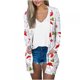 thumbnail image 2 of Puntoco moda mujer Navidad estampado suelto manga larga cárdigan otoño abrigo blusa Rollbacks Puntoco Puntoco-3050, 2 of 6