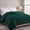 Green, variant on Bedding Comforter Down Alternative Queen Size, Cooling Duvet Insert with Corner Tabs and Box Stitched, Lightweight Bedding Quilted Comforter for All Season, Grey