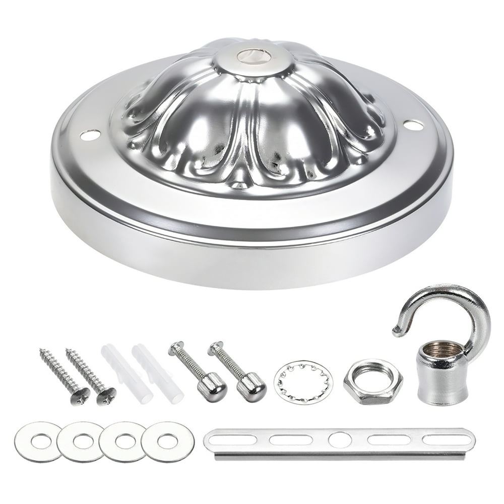 Ceiling Canopy Kit Pendant Light Plate Base with Hook Lamp Fixtures 51