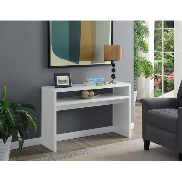 Convenience Concepts Northfield Deluxe Console Table White Com Convenience Concepts Northfield Deluxe, Mainstays Sumpter Park Console Table Assembly Instructions