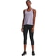 thumbnail image 4 of Leggings Capri HeatGear Armour Mujer Under Armour Negro/Blanco, 4 of 5