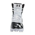 thumbnail image 3 of Under Armour Highlight RM 3021201-002 Kids Black White Football Cleats 5 DSG444, 3 of 6