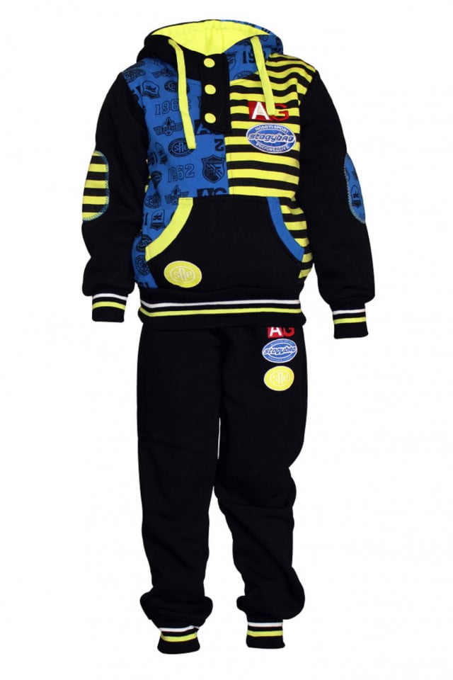 Skylinewears Infant Toddler Boys Hooded Sweatsuit Sweatshirt Sweatpant