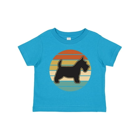 

Inktastic Scottie Dog Vintage Scottish Terrier Gift Toddler Boy or Toddler Girl T-Shirt