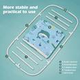 thumbnail image 5 of Nelbons Portable Foldable Bathtub, Relaxation and Convenience Travel and Home Spa Bathtub for Adults Families, Easy to Assemble Collapsible Bathtub, 5 of 21