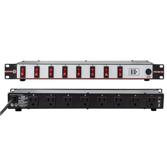 Blast King PC08-15 8 Switch Power Supply 2 Usb