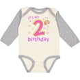 thumbnail image 3 of Inktastic It's my Second Birthday Boys or Girls Long Sleeve Baby Bodysuit, 3 of 5
