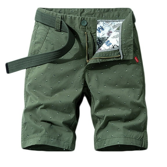 cllios Men's Cargo Shorts Big and Tall Outdoor Athletic Shorts Classic Workwear Cargo Shorts with Multi Pockets Cargo Shorts for Men Under $10 Army Green,XXXXL