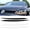 WHITE, variant on 1 Pair Car Headlight Eyebrow Cover Trim Stickers For Golf 7 GTI 2013-2018 Gloss Black Car Eyelids Lids ABS Carbon Stickers