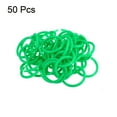 thumbnail image 3 of Unique Bargains 1.6' OD 1.3' ID Loose Leaf Rings Binder Ring Plastic for Book DIY Scrapbook Notebook, Green 50 Pack, 3 of 5