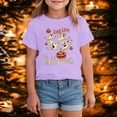 thumbnail image 6 of boobe Toddler Girls Halloween T-Shirt Graphic Shirt Cute Funny Spooky Short Sleeve Tees Top, 6 of 7