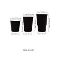 thumbnail image 2 of 1 Set/3pcs Simple Solid Color Scuba Diving Material Thermal Insulated Hand-shaken Beverage Cup Sleeve, 2 of 2