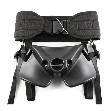 Huhudde Comfortable Fishing Fighting Waist Belt Adjustable Fishing Belt Rod Holder Waist Belt for Saltwater/Freshwater Fishing