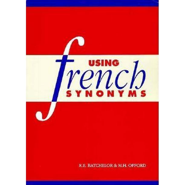 Using French Synonyms  Paperback Walmart com Walmart com