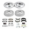 thumbnail image 3 of PowerStop Front and Rear Z36 Truck & Tow Brake Pad Rotor Drum and Shoe Kit Fits: FORD MAZDA Select Models K15004DK-36, 3 of 10
