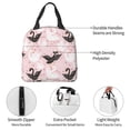 thumbnail image 3 of Naloa Swan And Flowers2 Print Lunch Box for Women Men,Insulated Lunch Bag,Lunchbox,Thermal Leakproof Cooler,Reusable Lunch Tote Bag for Work School Travel Picnic, 3 of 7