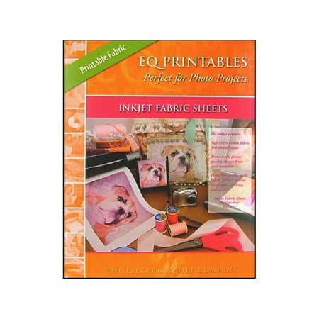 Electric Quilt Printable Fabric Photo Sheets 6pc