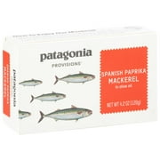 Patagonia Provisions Spanish Paprika Mackerel in Organic Extra-Virgin Olive Oil, 4.2 oz (120 g)