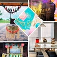 thumbnail image 5 of Efavormart 10ft Pre-Strung Metallic Gold Foil "Happy Birthday" Banner, Party Photo Backdrop Hanging Garland - 250 GSM, 5 of 11