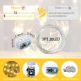 thumbnail image 3 of Guirnalda de luces color chzk, 7 pies, 20 LED, resistente al agua, color amarillo, 3 of 6