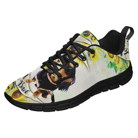 

Dachshund I Love You To The Moon And Back Running Shoes Sneakers Mesh Black Size 9.5