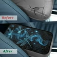 thumbnail image 4 of Yuyamidu Blue Dragonfly Auto Center Console Arm Rest Cover Flannel Car Armrest Seat Box Protector Accessories Fluffy Car Center Console Cushion Pad for Auto SUV Sedan Truck, 4 of 7