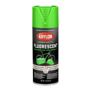 Krylon K03106888 Krylon Fluorescent Paint Green Gloss 11 oz. Spray Paint, Multi-Surface, (1 Piece, 1 Pack)