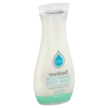 Chocolate Milk Body Wash - Method Products, Method Moisturizing Coconut Milk Body Wash, 18 fl oz