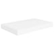 thumbnail image 4 of Conjunto de 4 Repisas Flotantes de Pared vidaXL de MDF Blanco con Diseño Panal, 4 of 8