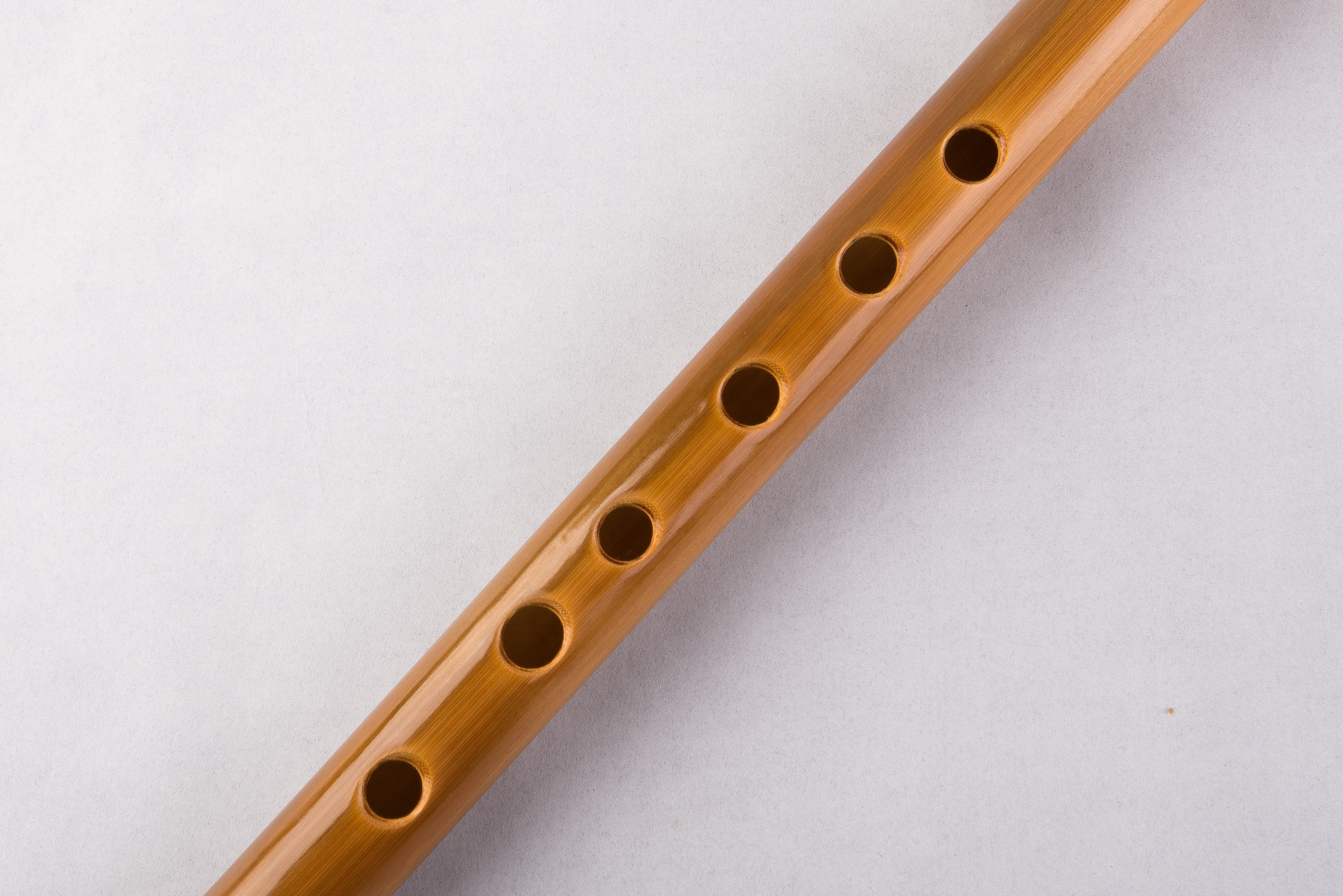 Professional Quena in G Made of Bamboo with Ebony Mouthpiece