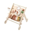 thumbnail image 4 of Andadores de madera con ruedas para bebés, centro de actividades musicales para bebés, juguete educativo de percusión para niños pequeños, para, 4 of 9