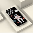 thumbnail image 4 of ¡Expresa tu personalidad con esta divertida funda plateada mate con estampado gráfico para iPhone 14/13/12 Pro!, 4 of 4