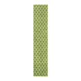 thumbnail image 3 of Unique Loom Trellis Shag Collection Area Rug - Ruby (3' 3" x 16' 5" Runner Green/Ivory), 3 of 12
