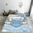 thumbnail image 6 of Hello Kitty Fleece Blanket Super Soft Cozy Throw Blanket 40"X30", Lightweight Fuzzy Comfy Flannel Blanket Warm Plush Throw Blankets For Couch, Sofa, Bed, 6 of 7